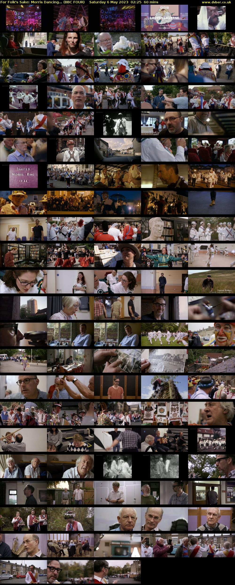 For Folk's Sake: Morris Dancing... (BBC FOUR) Saturday 6 May 2023 02:25 - 03:25