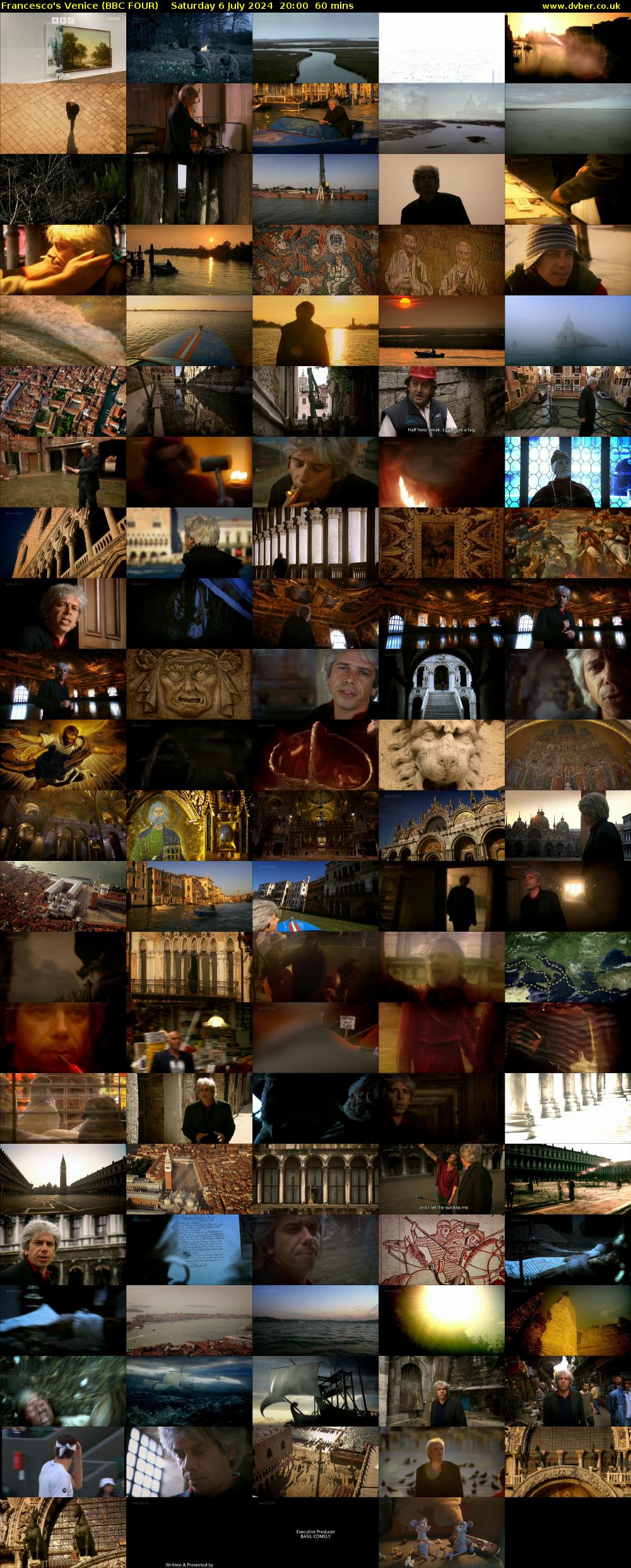 Francesco's Venice (BBC FOUR) Saturday 6 July 2024 20:00 - 21:00
