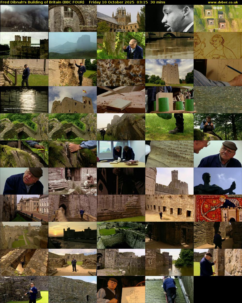 Fred Dibnah's Building of Britain (BBC FOUR) Friday 10 October 2025 03:15 - 03:45