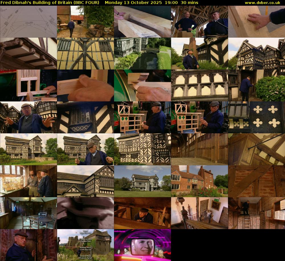 Fred Dibnah's Building of Britain (BBC FOUR) Monday 13 October 2025 19:00 - 19:30