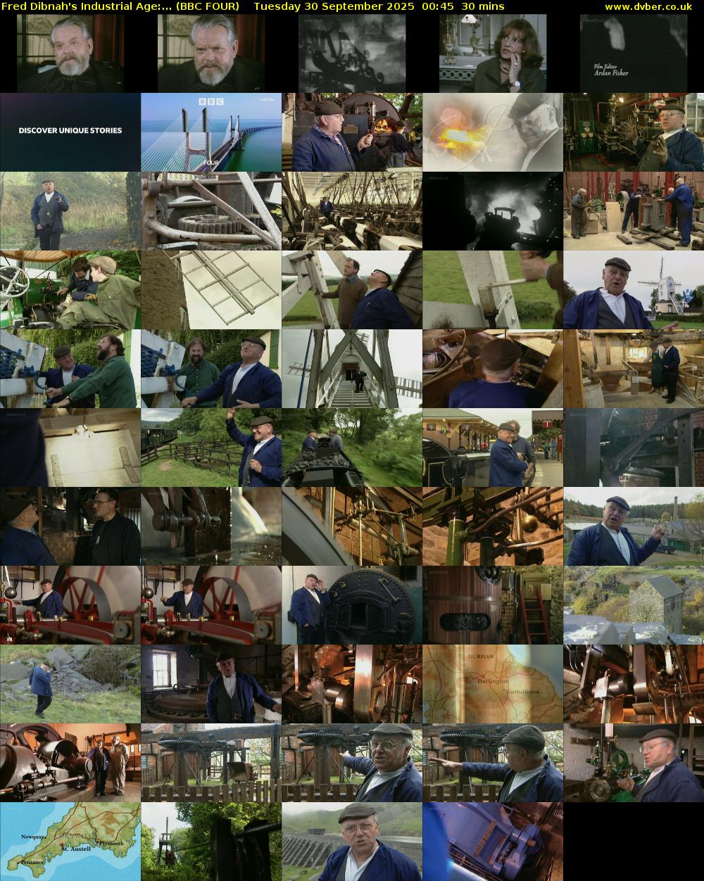 Fred Dibnah's Industrial Age:... (BBC FOUR) Tuesday 30 September 2025 00:45 - 01:15