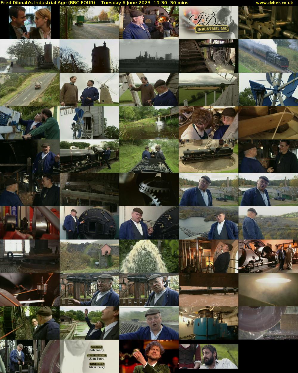 Fred Dibnah's Industrial Age (BBC FOUR) Tuesday 6 June 2023 19:30 - 20:00