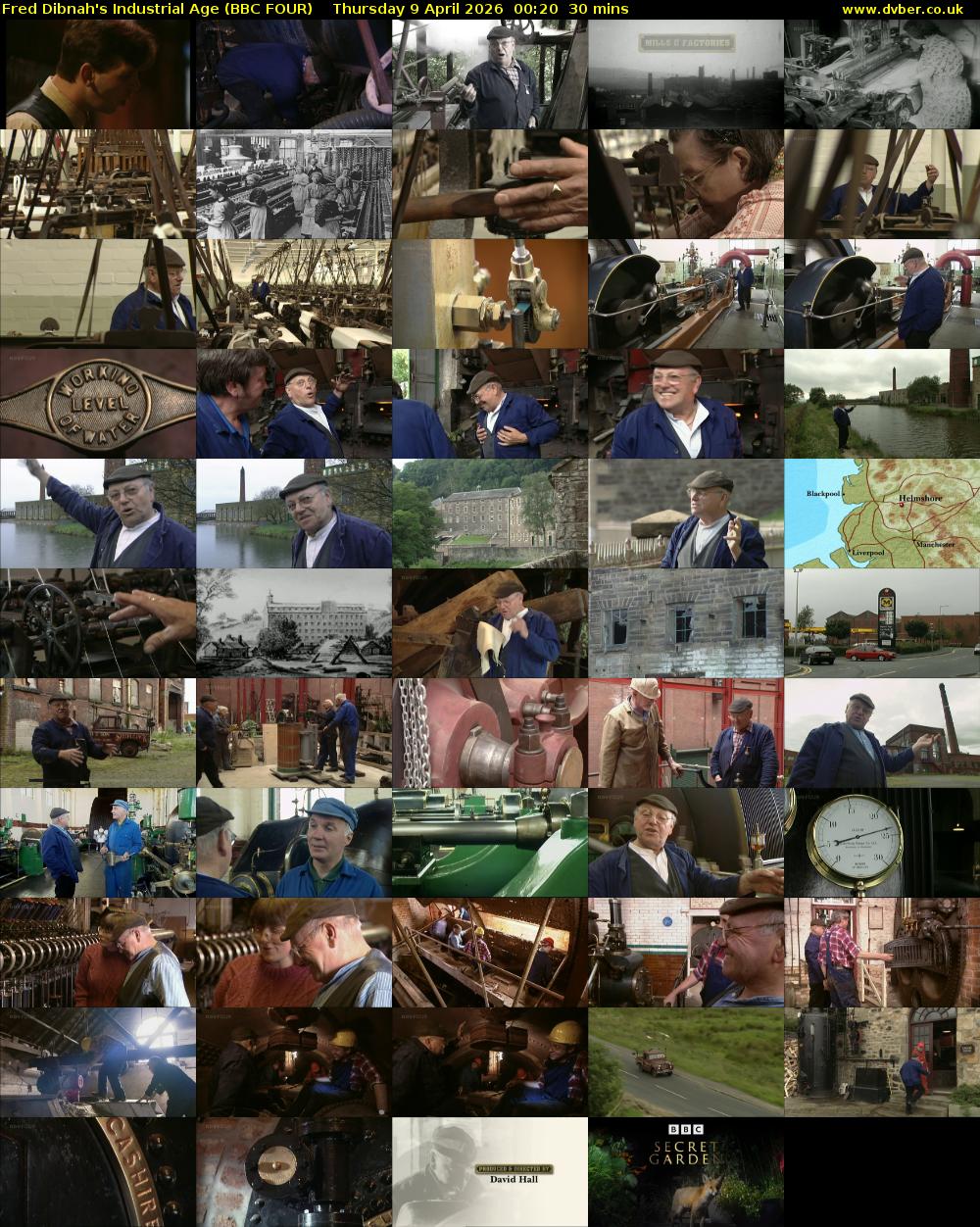 Fred Dibnah's Industrial Age (BBC FOUR) Thursday 9 April 2026 00:20 - 00:50