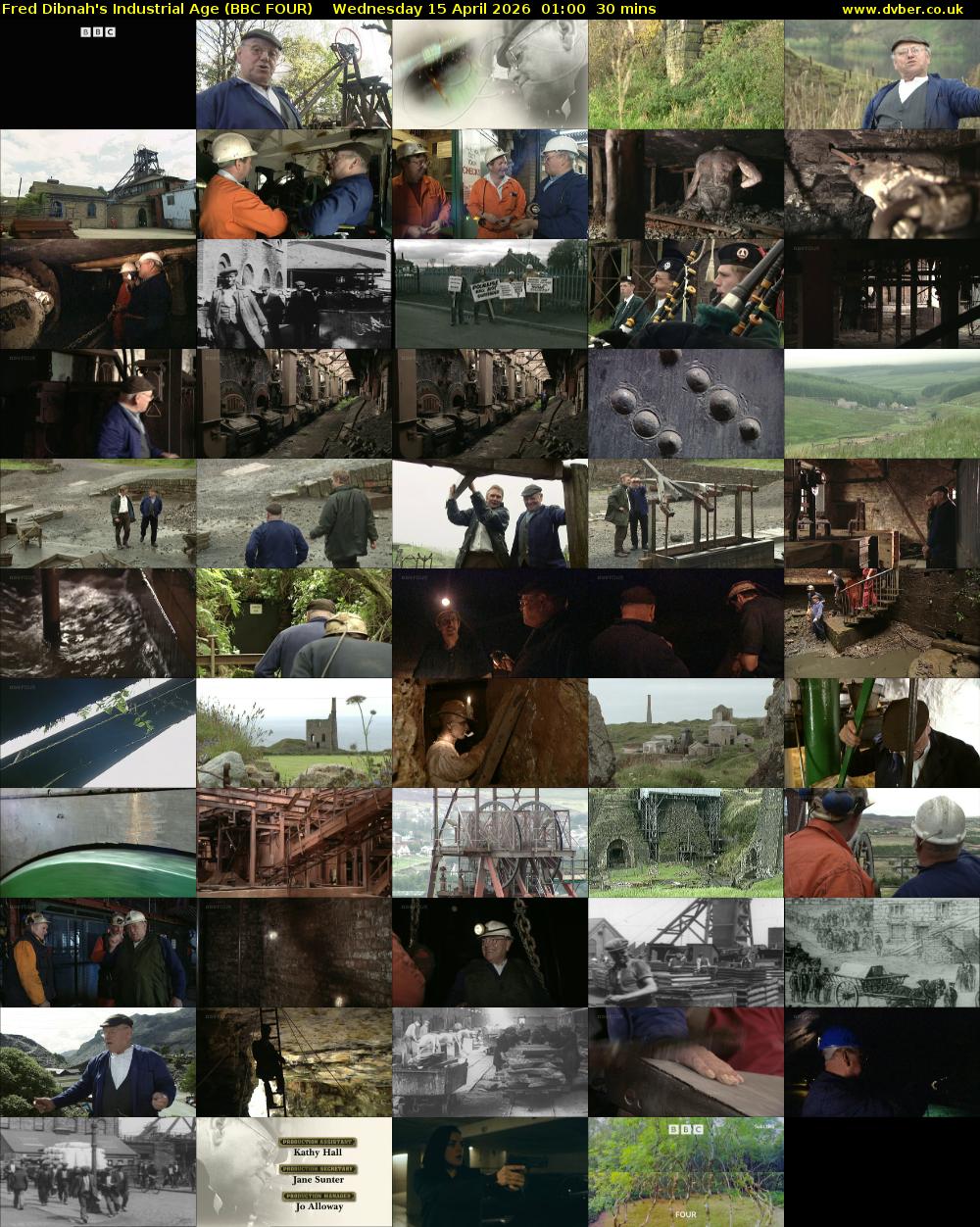 Fred Dibnah's Industrial Age (BBC FOUR) Wednesday 15 April 2026 01:00 - 01:30