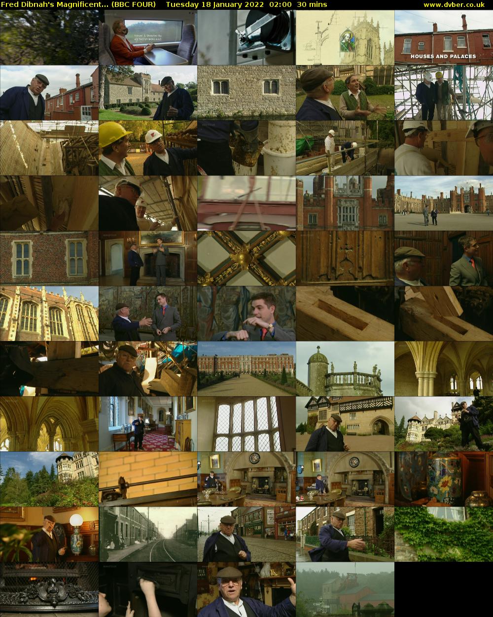 Fred Dibnah's Magnificent... (BBC FOUR) Tuesday 18 January 2022 02:00 - 02:30