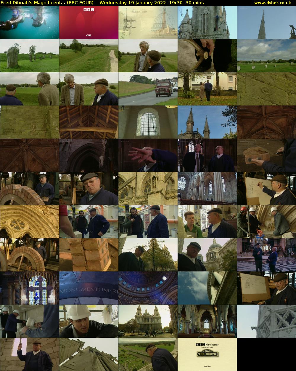 Fred Dibnah's Magnificent... (BBC FOUR) Wednesday 19 January 2022 19:30 - 20:00