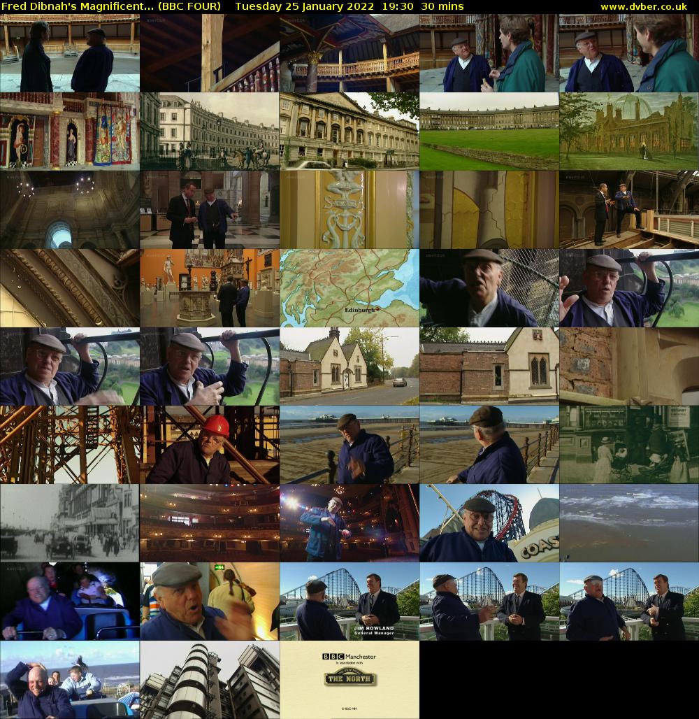 Fred Dibnah's Magnificent... (BBC FOUR) Tuesday 25 January 2022 19:30 - 20:00
