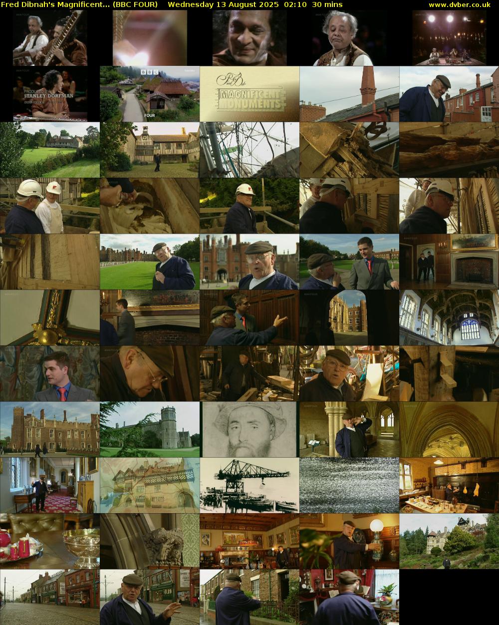 Fred Dibnah's Magnificent... (BBC FOUR) Wednesday 13 August 2025 02:10 - 02:40