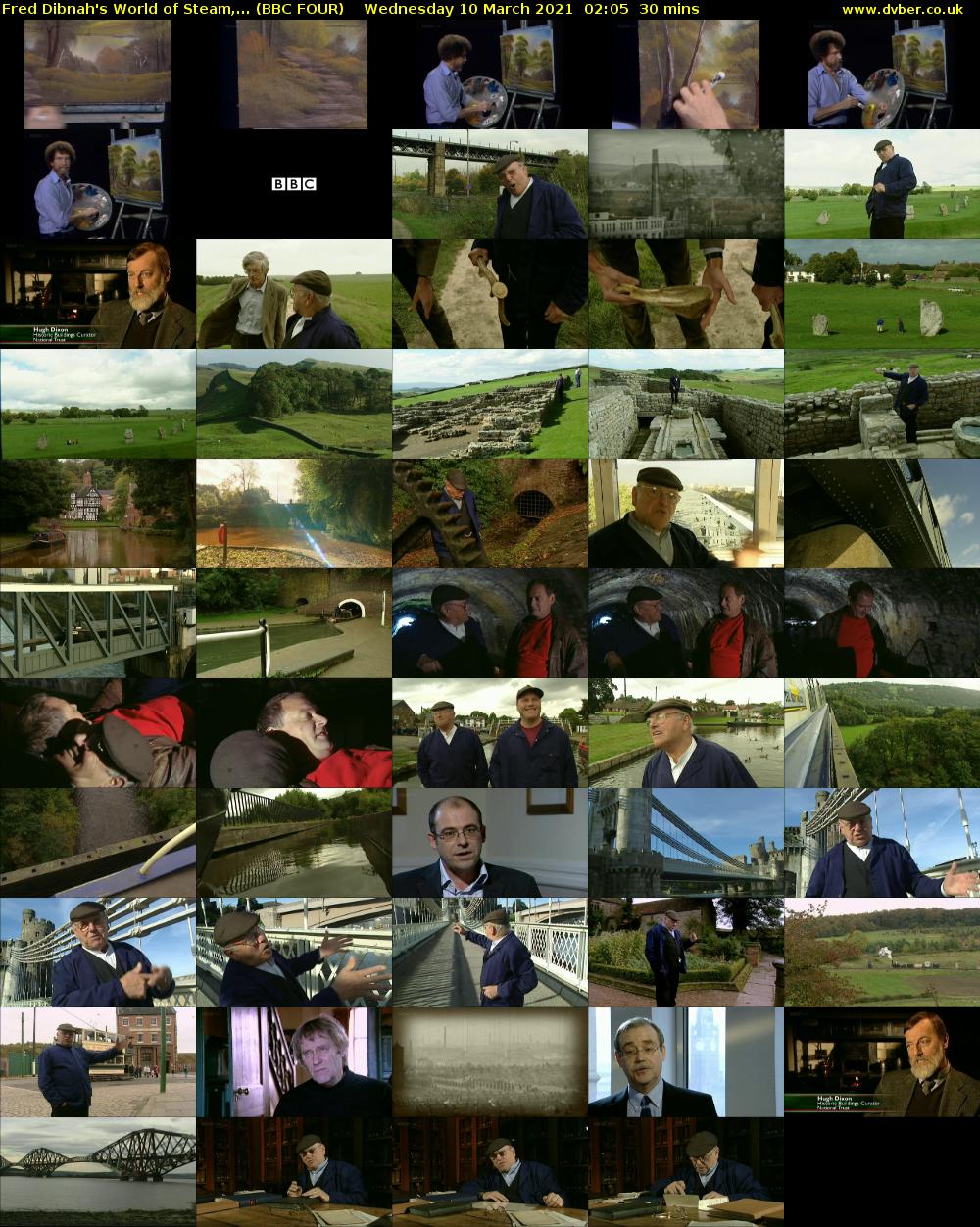 Fred Dibnah's World of Steam,... (BBC FOUR) Wednesday 10 March 2021 02:05 - 02:35