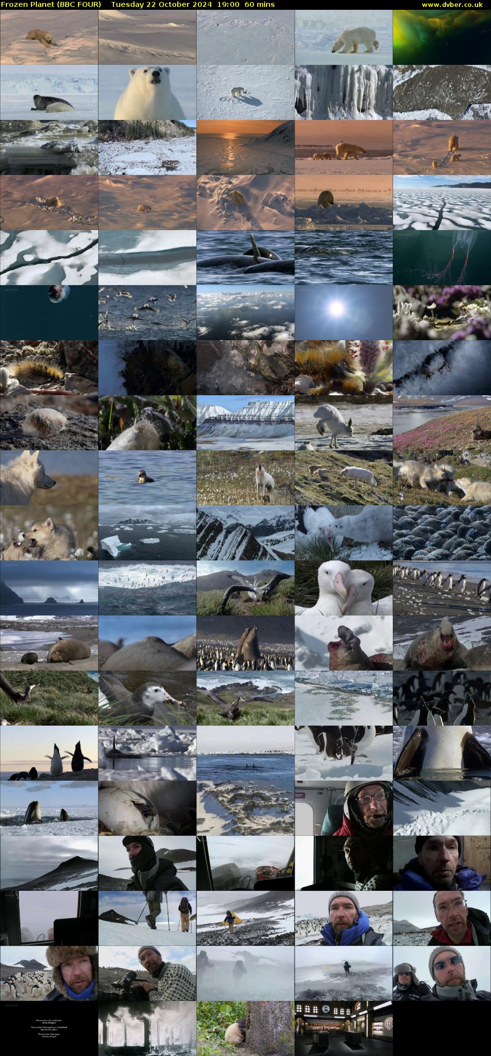 Frozen Planet (BBC FOUR) Tuesday 22 October 2024 19:00 - 20:00