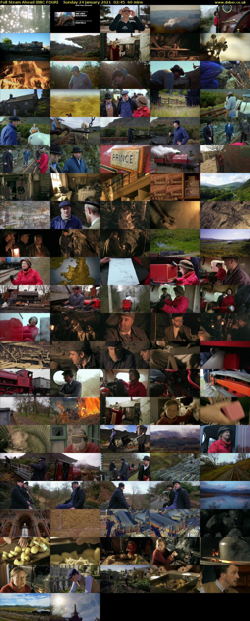 Full Steam Ahead (BBC FOUR) Sunday 24 January 2021 02:45 - 03:45