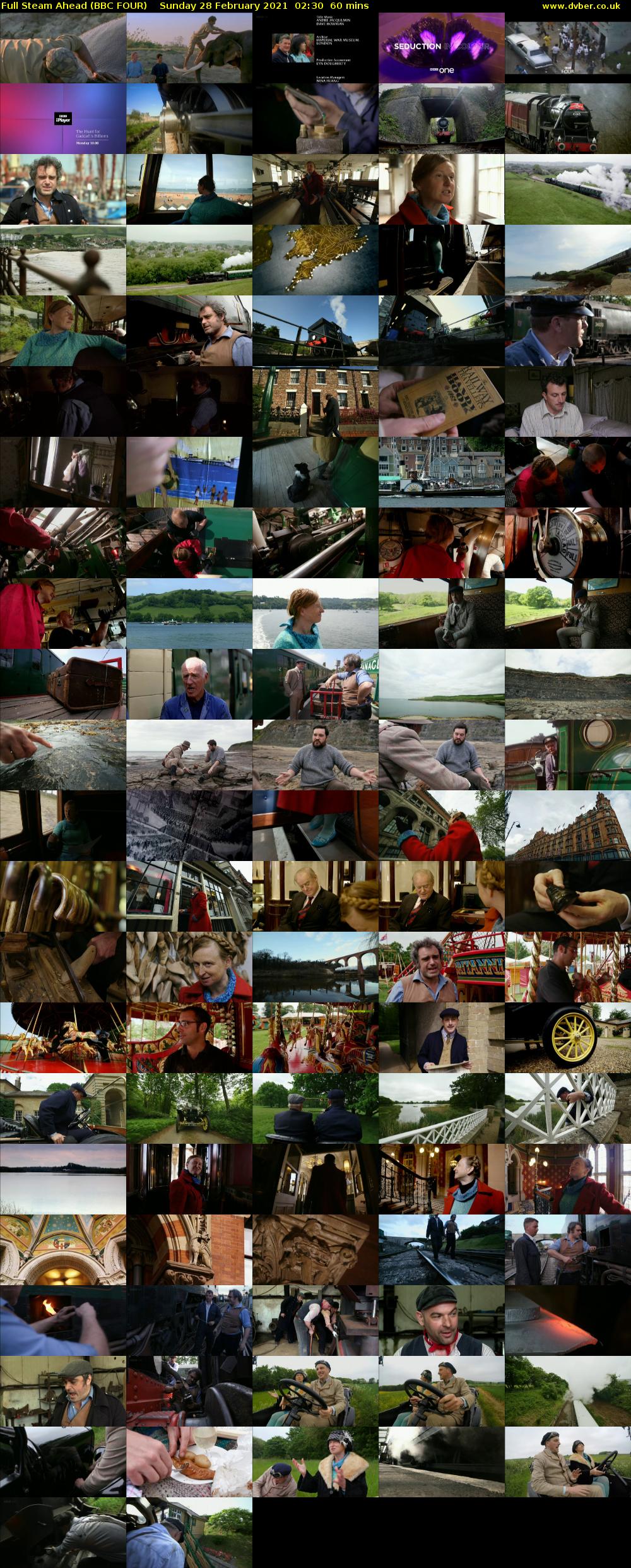 Full Steam Ahead (BBC FOUR) Sunday 28 February 2021 02:30 - 03:30