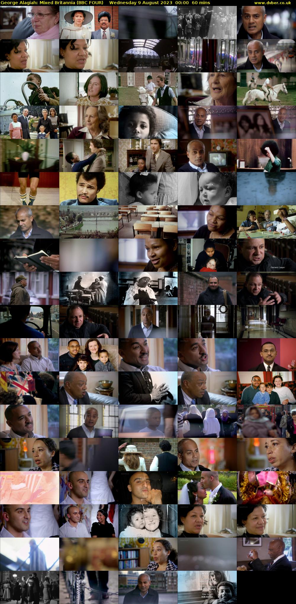 George Alagiah: Mixed Britannia (BBC FOUR) Wednesday 9 August 2023 00:00 - 01:00