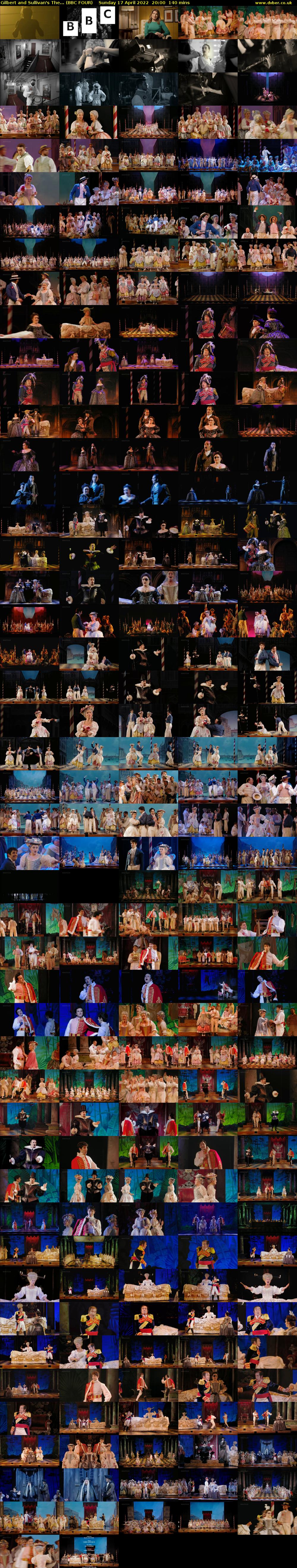 Gilbert and Sullivan's The... (BBC FOUR) Sunday 17 April 2022 20:00 - 22:20