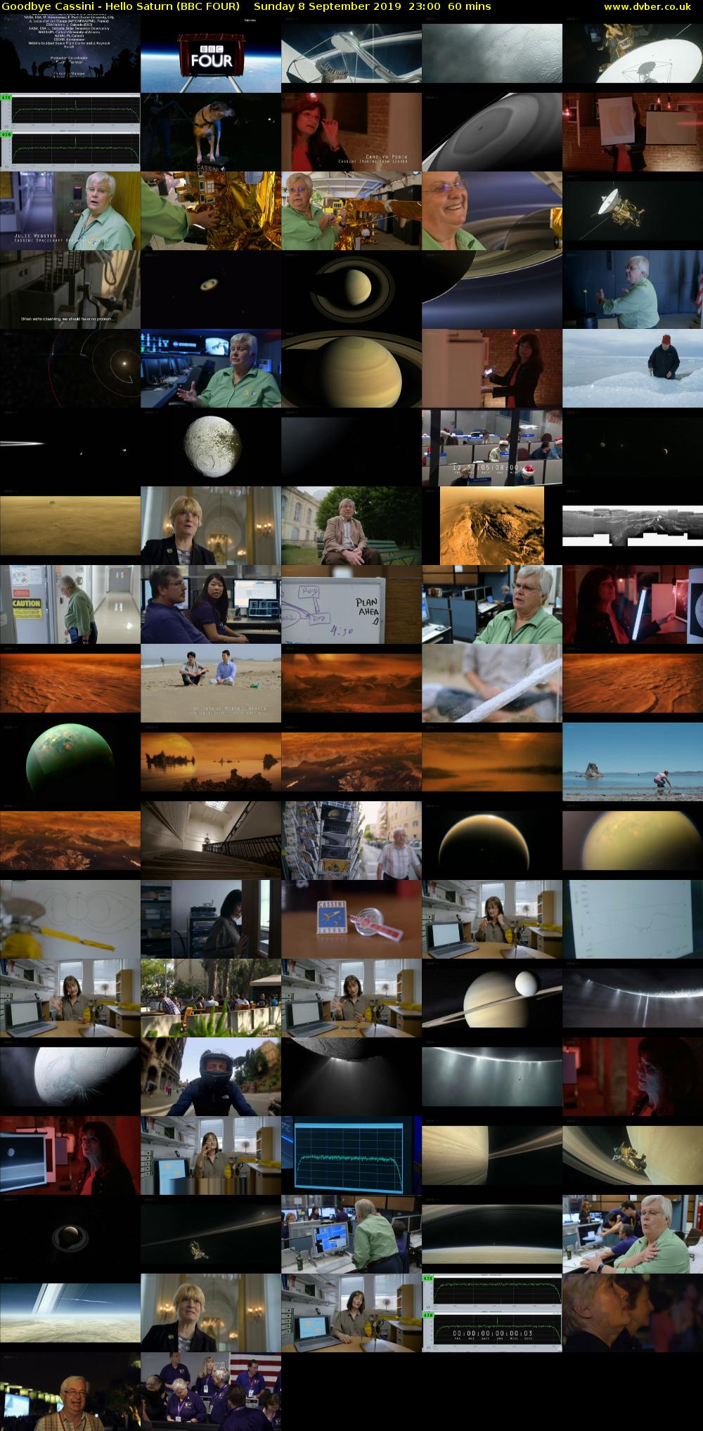Goodbye Cassini - Hello Saturn (BBC FOUR) Sunday 8 September 2019 23:00 - 00:00