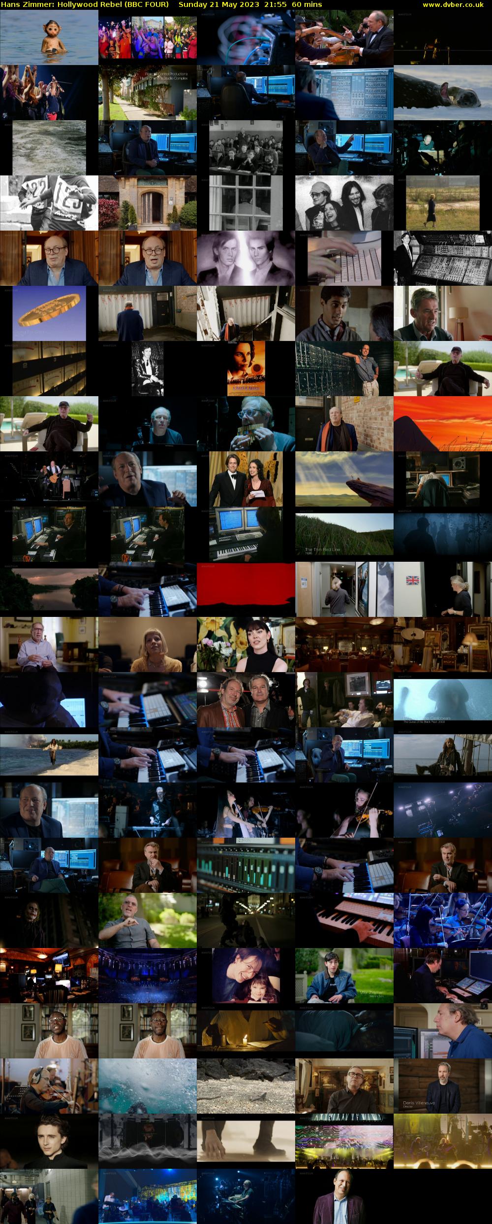 Hans Zimmer: Hollywood Rebel (BBC FOUR) Sunday 21 May 2023 21:55 - 22:55