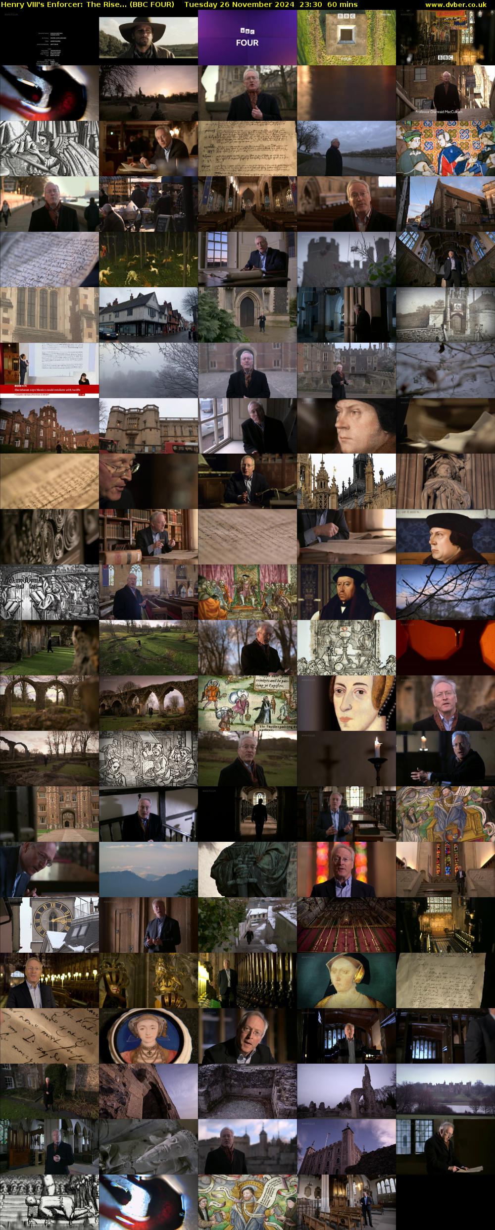 Henry VIII's Enforcer: The Rise... (BBC FOUR) Tuesday 26 November 2024 23:30 - 00:30