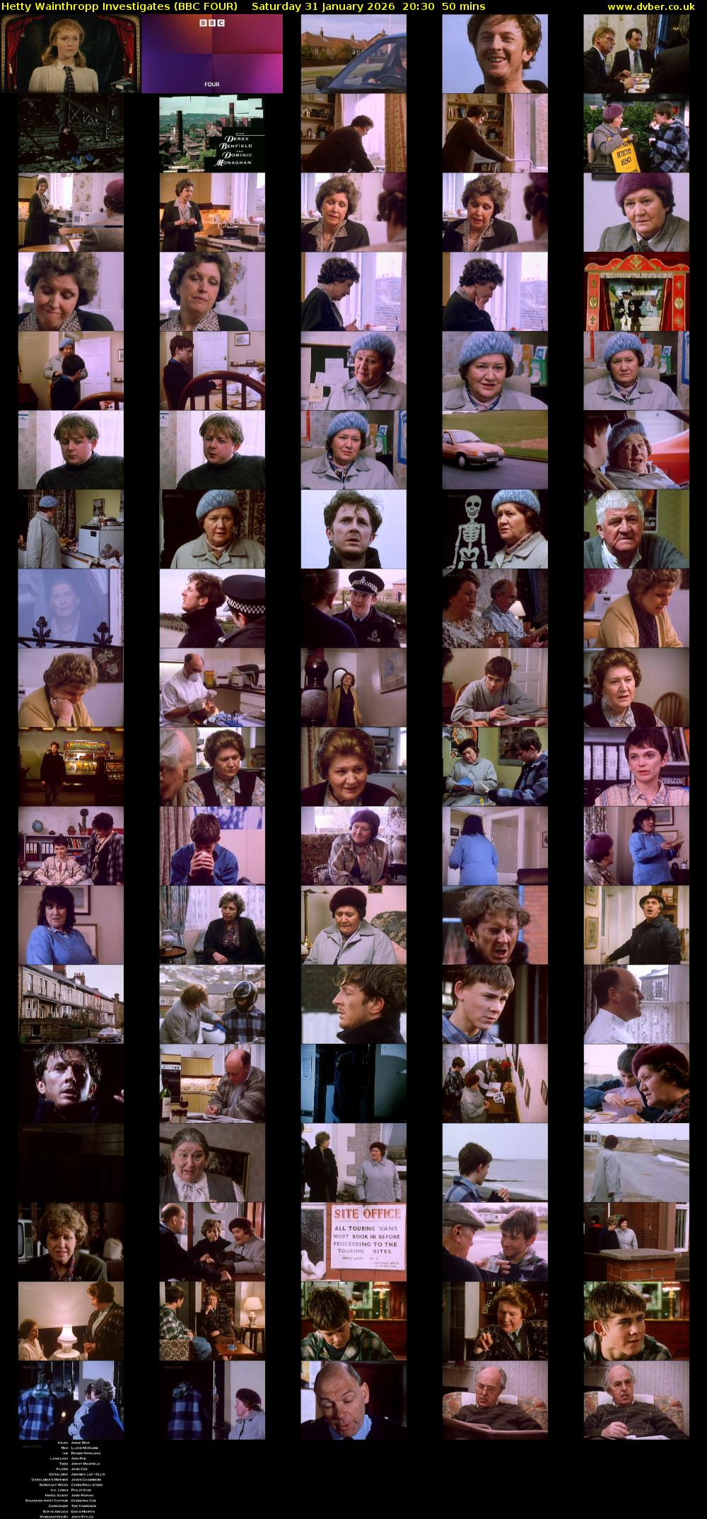 Hetty Wainthropp Investigates (BBC FOUR) Saturday 31 January 2026 20:30 - 21:20