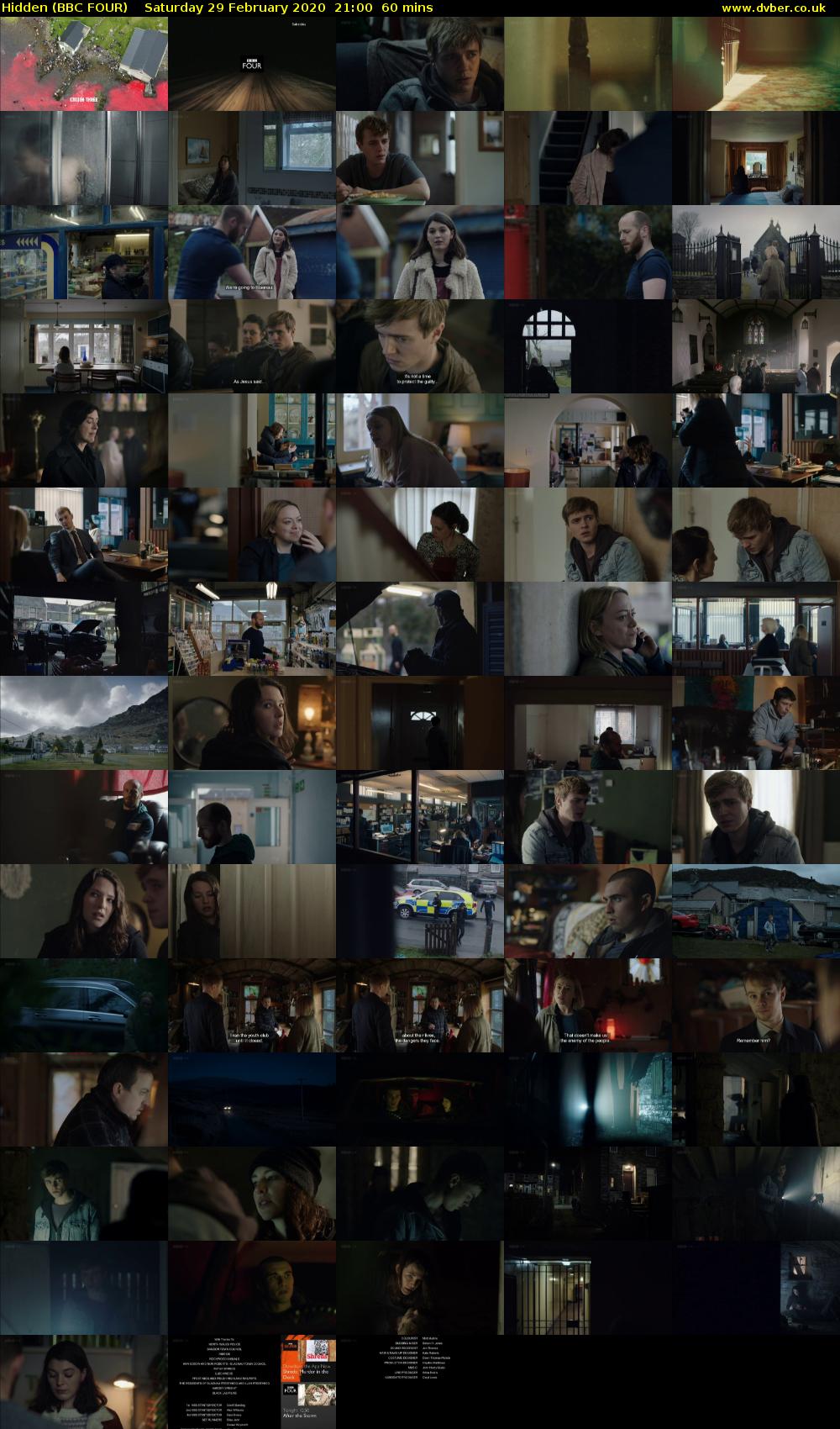 Hidden (BBC FOUR) Saturday 29 February 2020 21:00 - 22:00