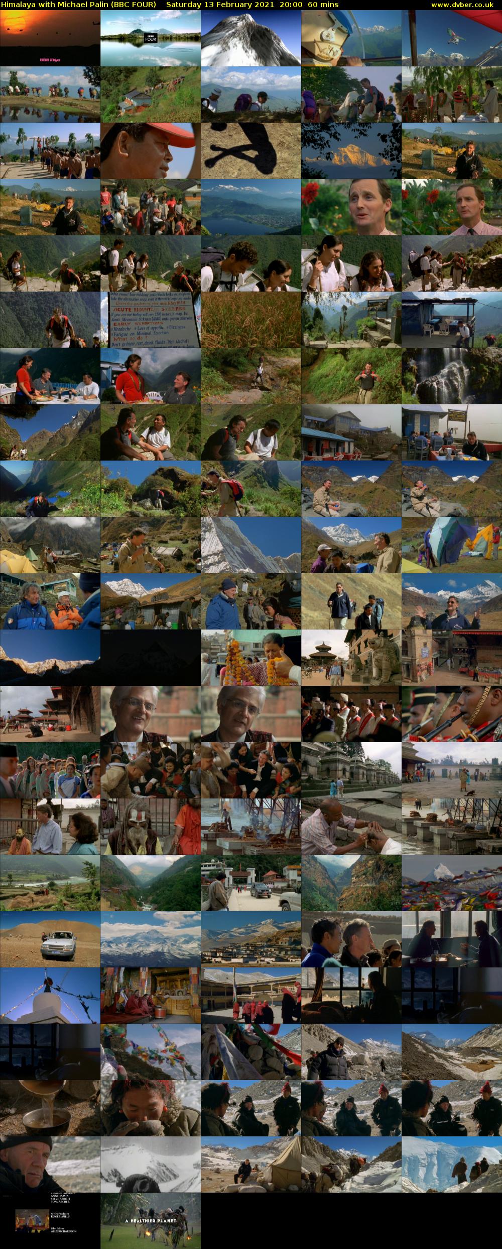 Himalaya with Michael Palin (BBC FOUR) Saturday 13 February 2021 20:00 - 21:00
