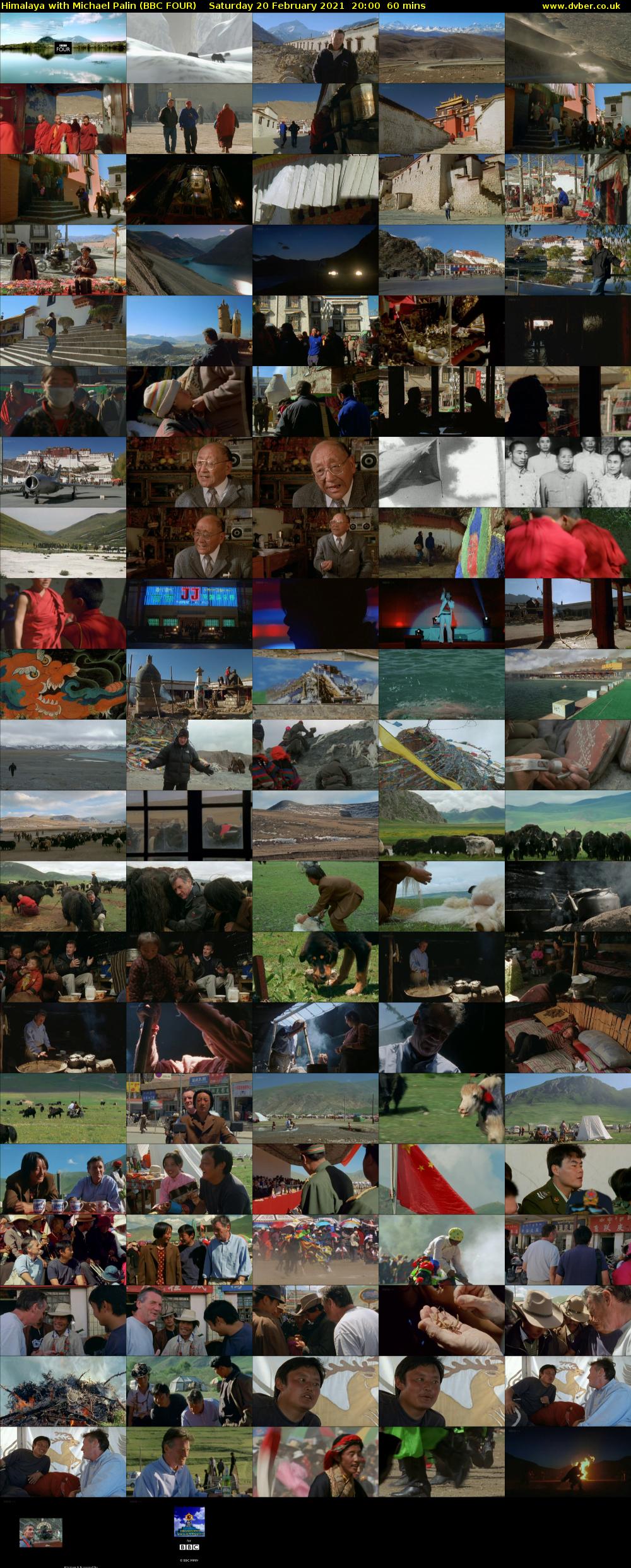 Himalaya with Michael Palin (BBC FOUR) Saturday 20 February 2021 20:00 - 21:00