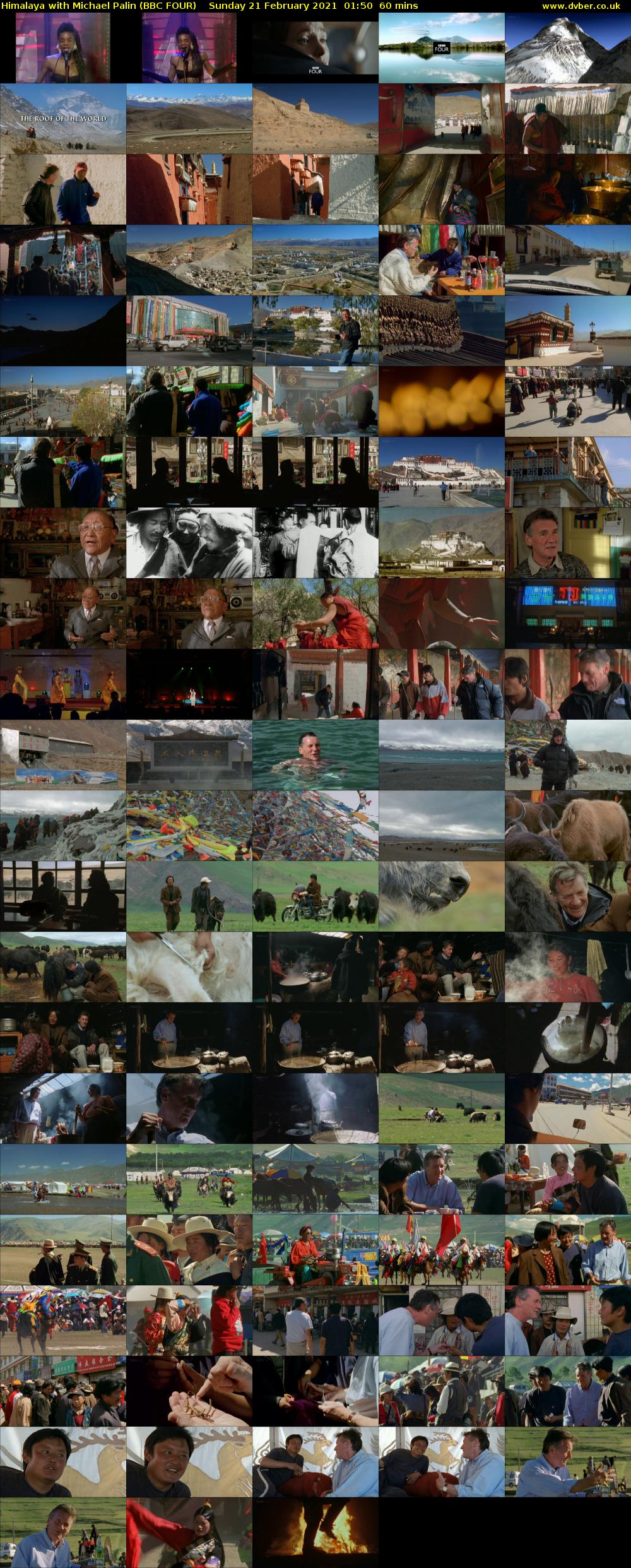 Himalaya with Michael Palin (BBC FOUR) Sunday 21 February 2021 01:50 - 02:50