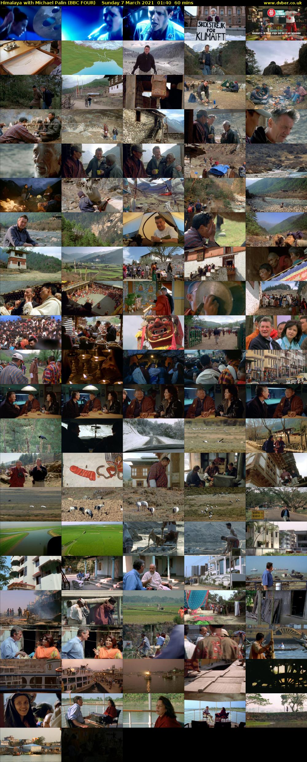 Himalaya with Michael Palin (BBC FOUR) Sunday 7 March 2021 01:40 - 02:40