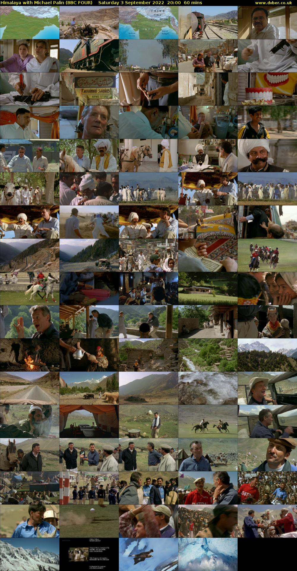Himalaya with Michael Palin (BBC FOUR) Saturday 3 September 2022 20:00 - 21:00