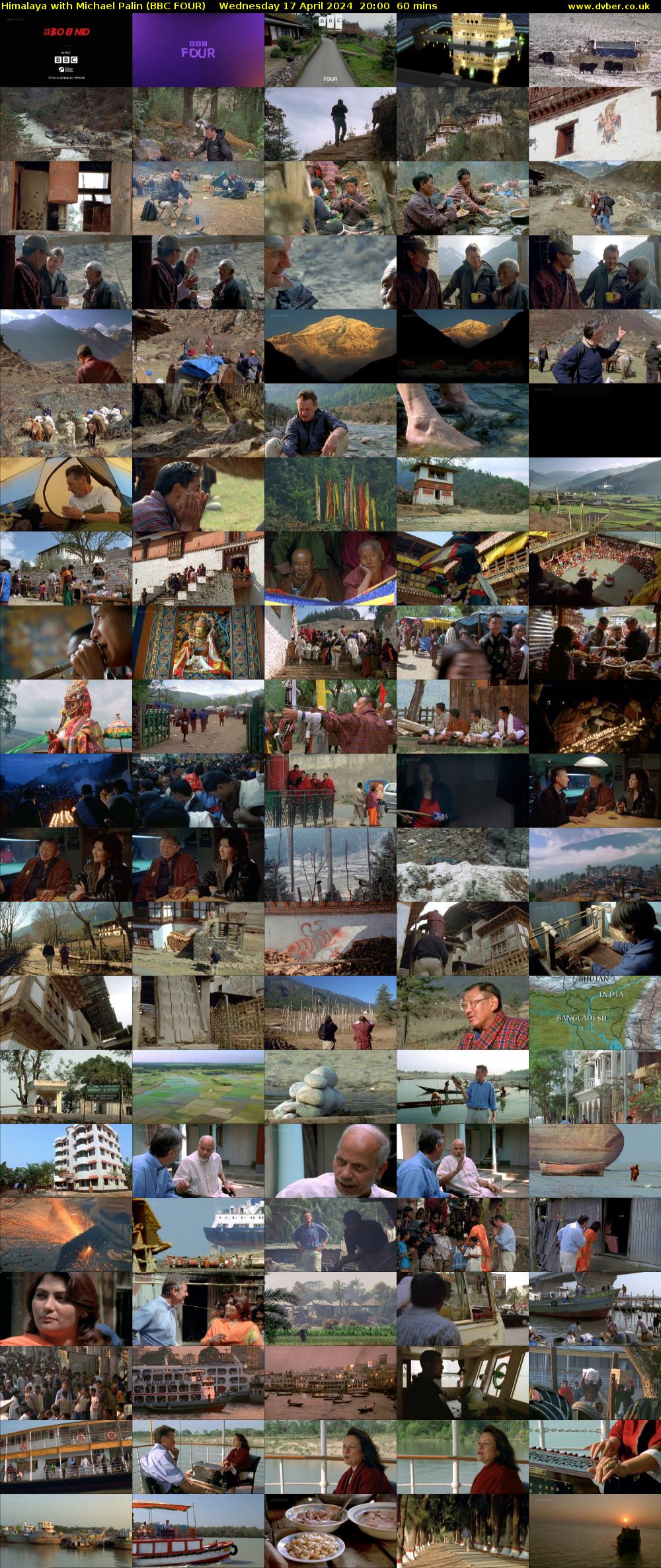 Himalaya with Michael Palin (BBC FOUR) Wednesday 17 April 2024 20:00 - 21:00