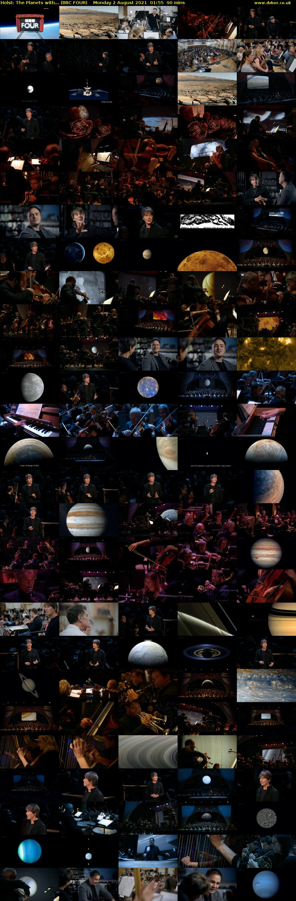 Holst: The Planets with... (BBC FOUR) Monday 2 August 2021 01:55 - 03:25
