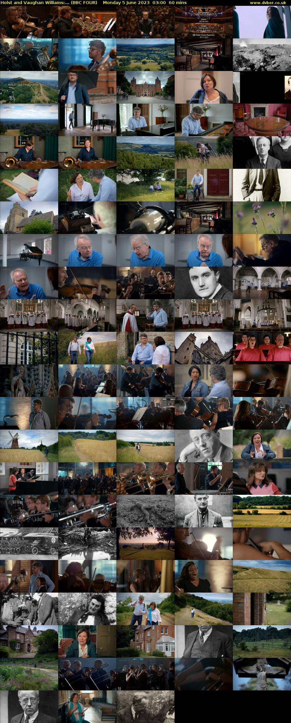 Holst and Vaughan Williams:... (BBC FOUR) Monday 5 June 2023 03:00 - 04:00