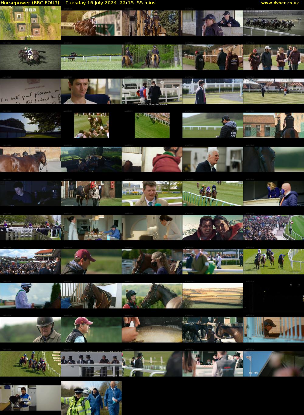 Horsepower (BBC FOUR) Tuesday 16 July 2024 22:15 - 23:10