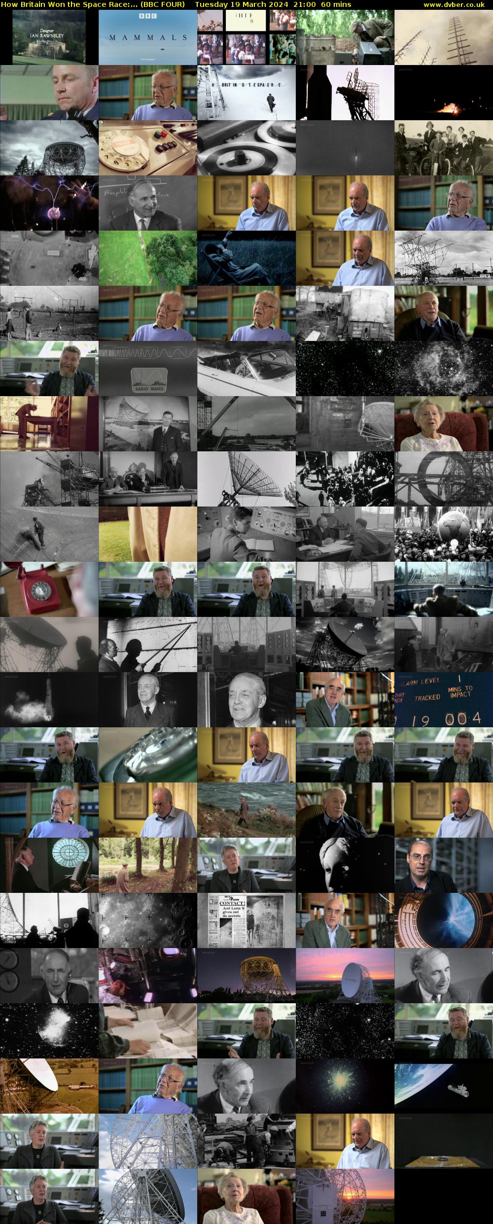 How Britain Won the Space Race:... (BBC FOUR) Tuesday 19 March 2024 21:00 - 22:00