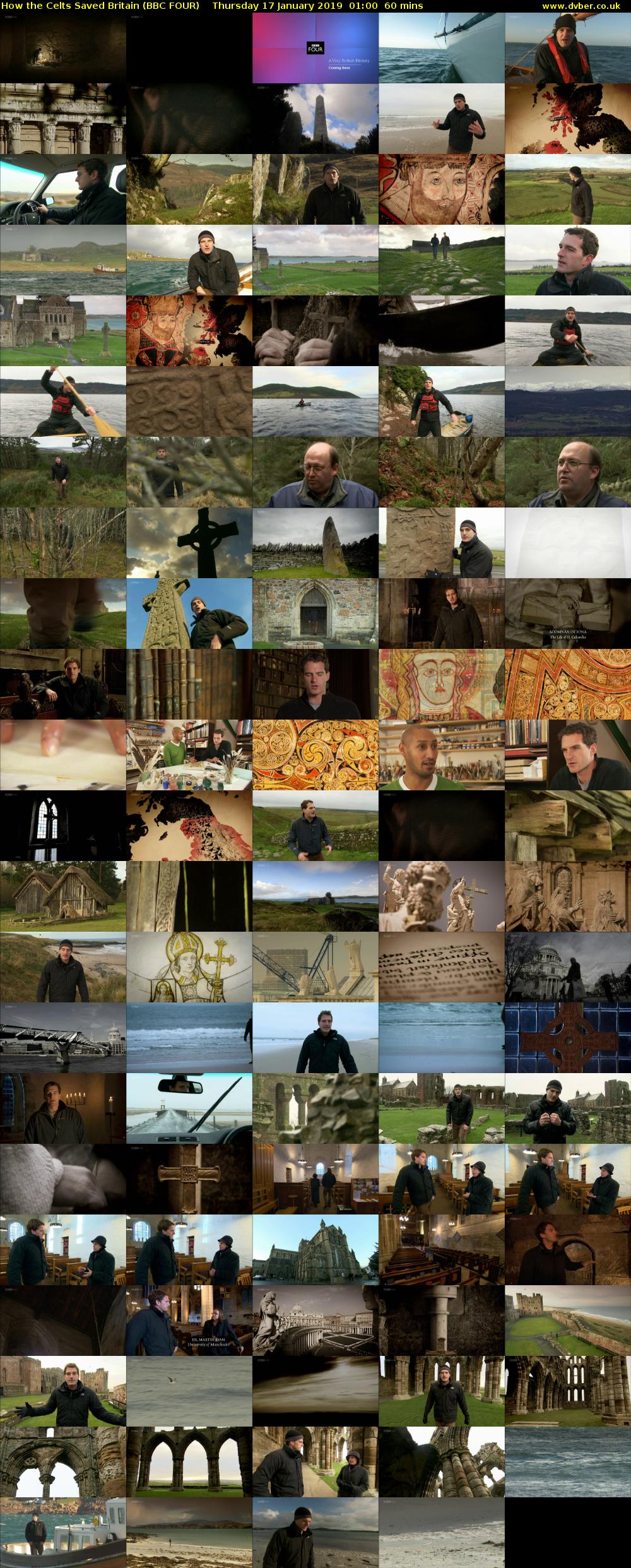 How the Celts Saved Britain (BBC FOUR) Thursday 17 January 2019 01:00 - 02:00