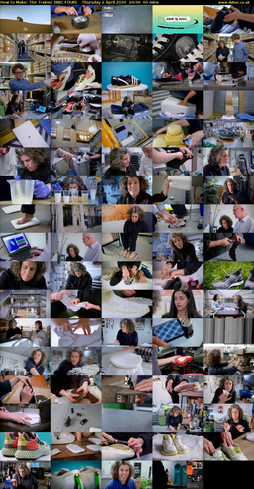 How to Make: The Trainer (BBC FOUR) Thursday 2 April 2020 20:00 - 21:00
