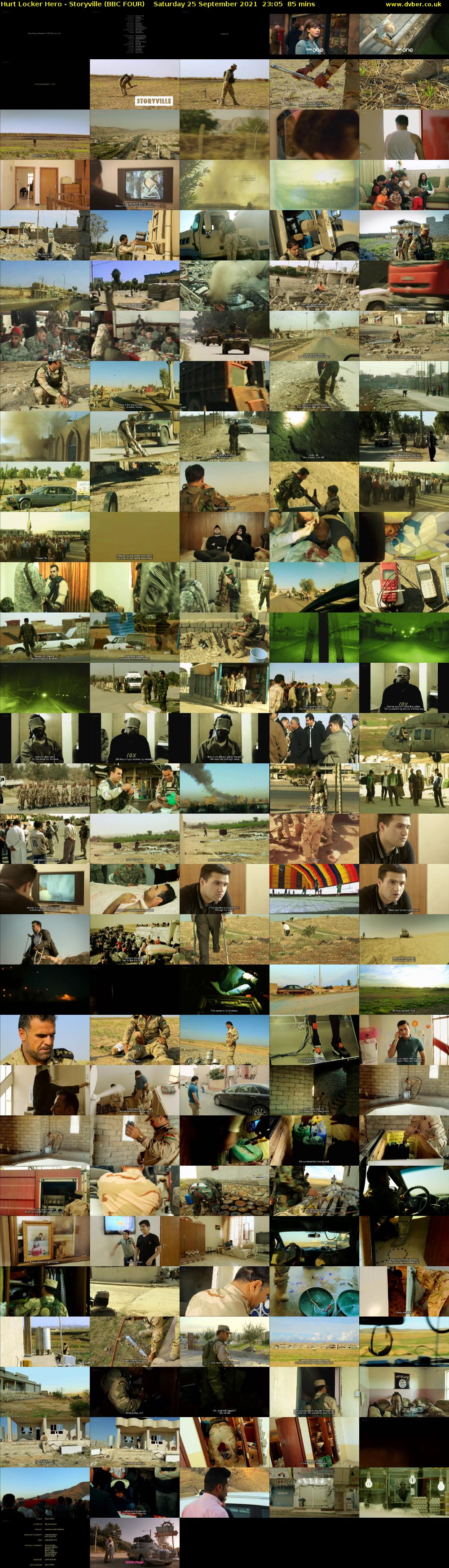 Hurt Locker Hero - Storyville (BBC FOUR) Saturday 25 September 2021 23:05 - 00:30