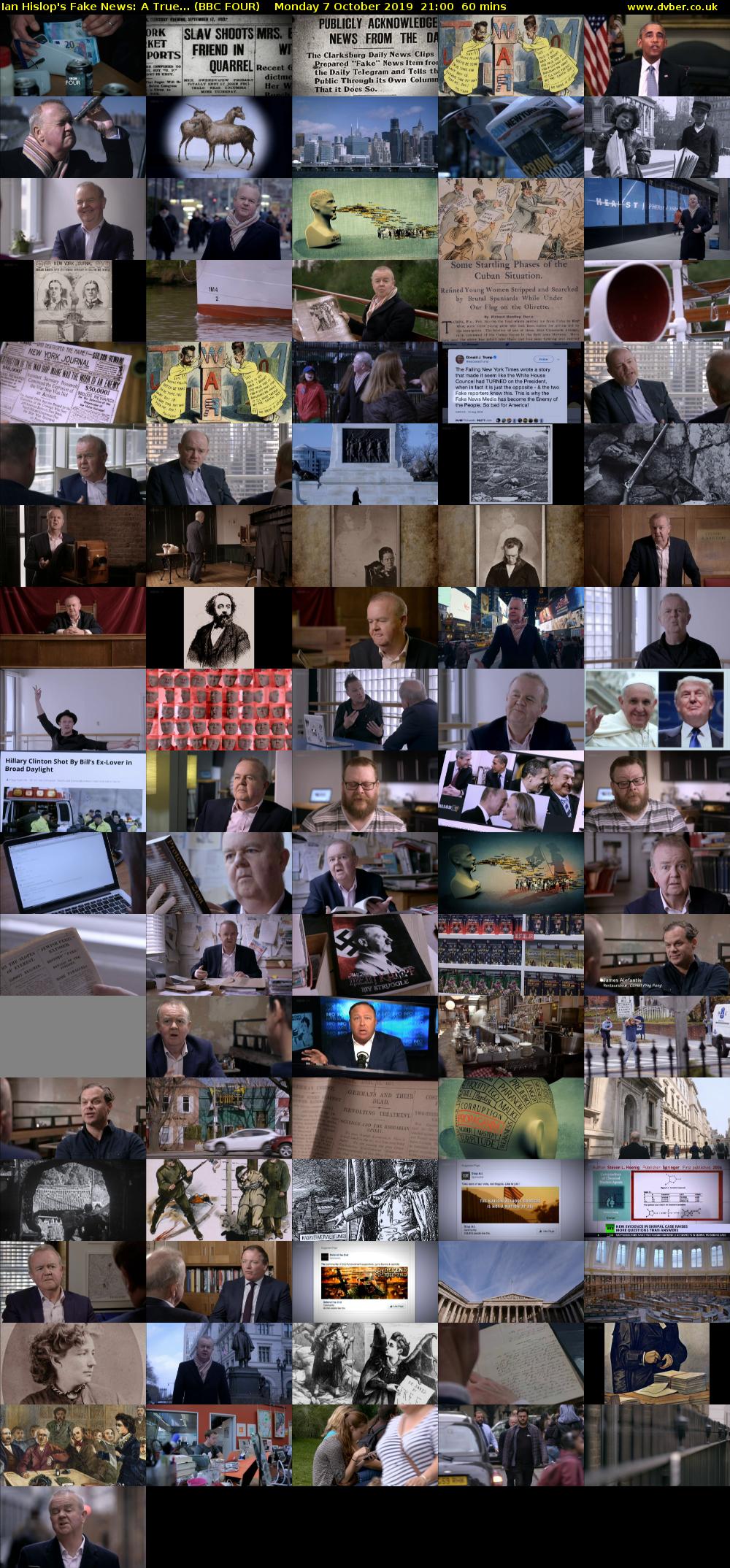 Ian Hislop's Fake News: A True... (BBC FOUR) Monday 7 October 2019 21:00 - 22:00