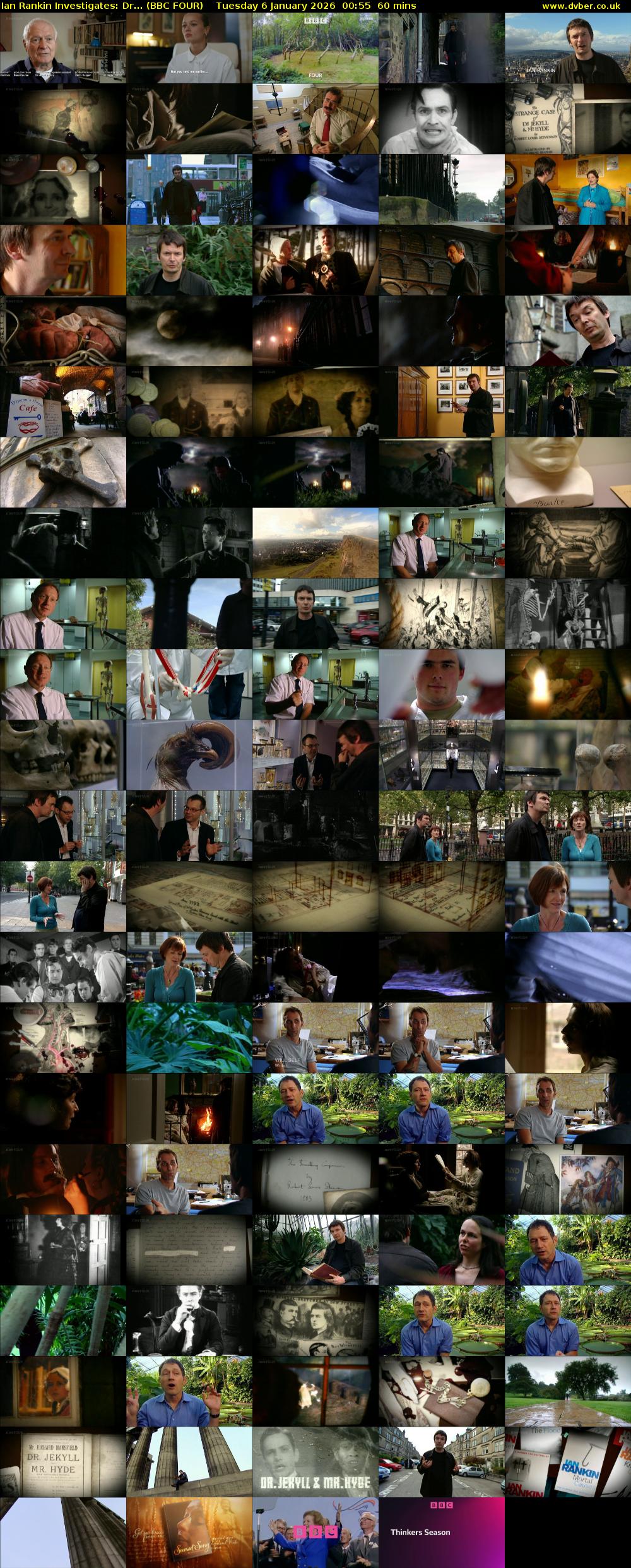 Ian Rankin Investigates: Dr... (BBC FOUR) Tuesday 6 January 2026 00:55 - 01:55