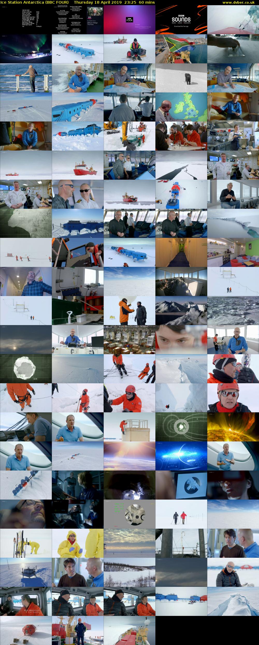 Ice Station Antarctica (BBC FOUR) Thursday 18 April 2019 23:25 - 00:25