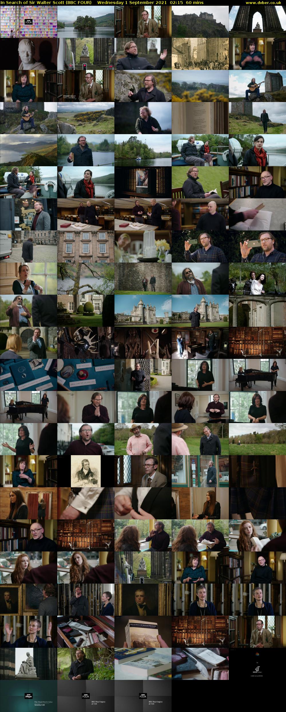 In Search of Sir Walter Scott (BBC FOUR) Wednesday 1 September 2021 02:15 - 03:15