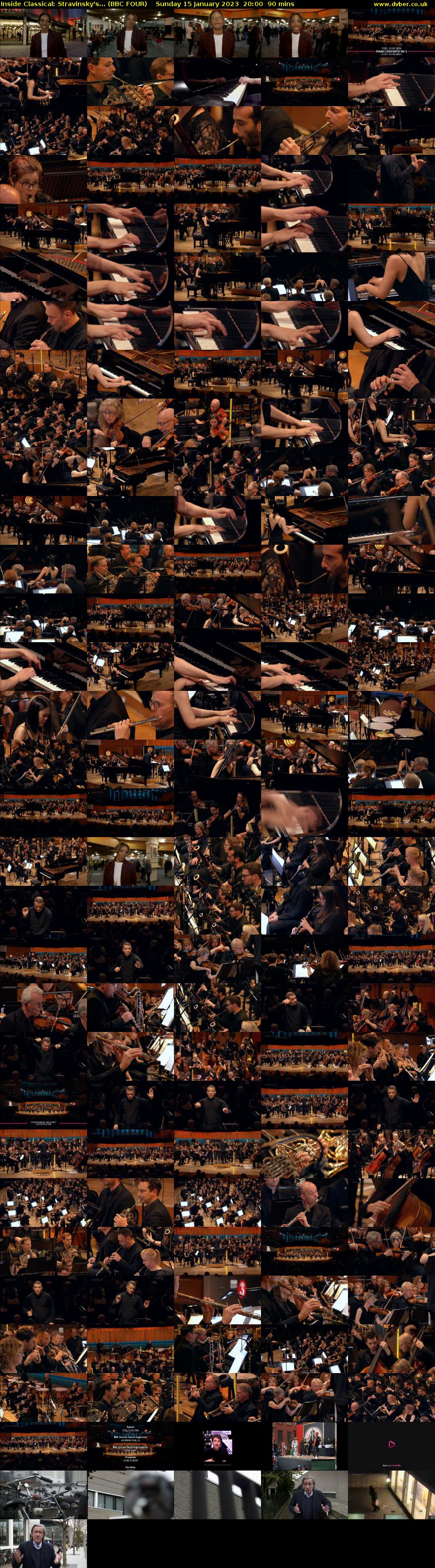 Inside Classical: Stravinsky's... (BBC FOUR) Sunday 15 January 2023 20:00 - 21:30