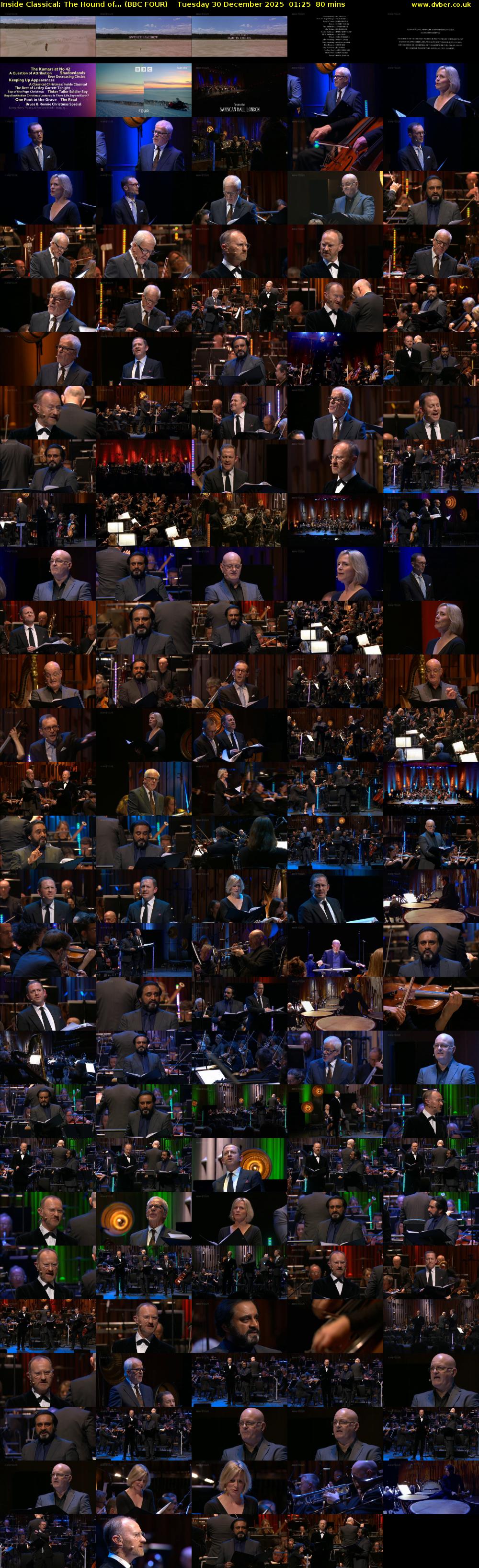 Inside Classical: The Hound of... (BBC FOUR) Tuesday 30 December 2025 01:25 - 02:45
