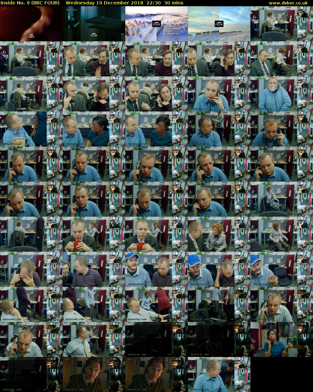 Inside No. 9 (BBC FOUR) Wednesday 19 December 2018 22:30 - 23:00