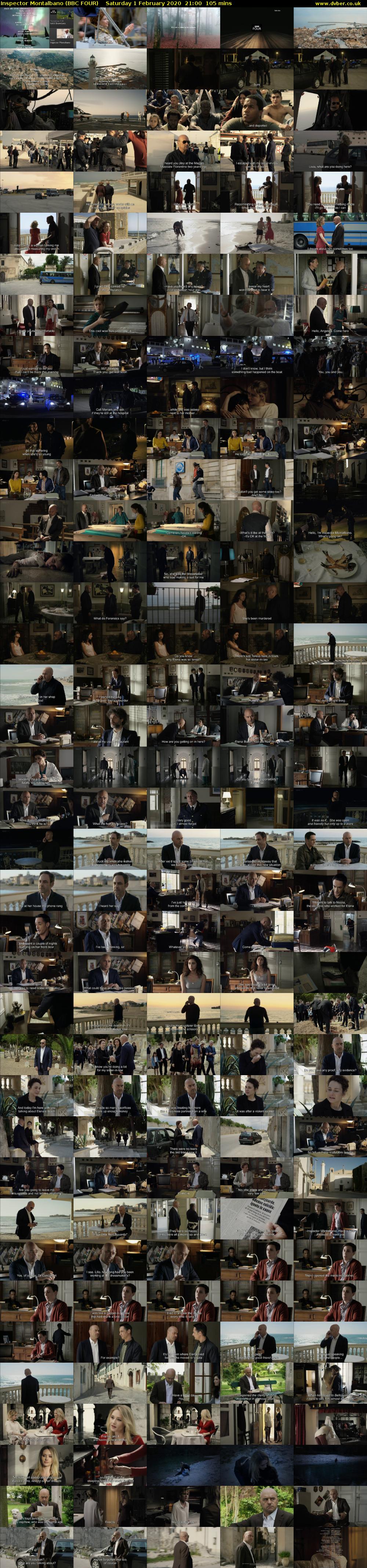 Inspector Montalbano (BBC FOUR) Saturday 1 February 2020 21:00 - 22:45