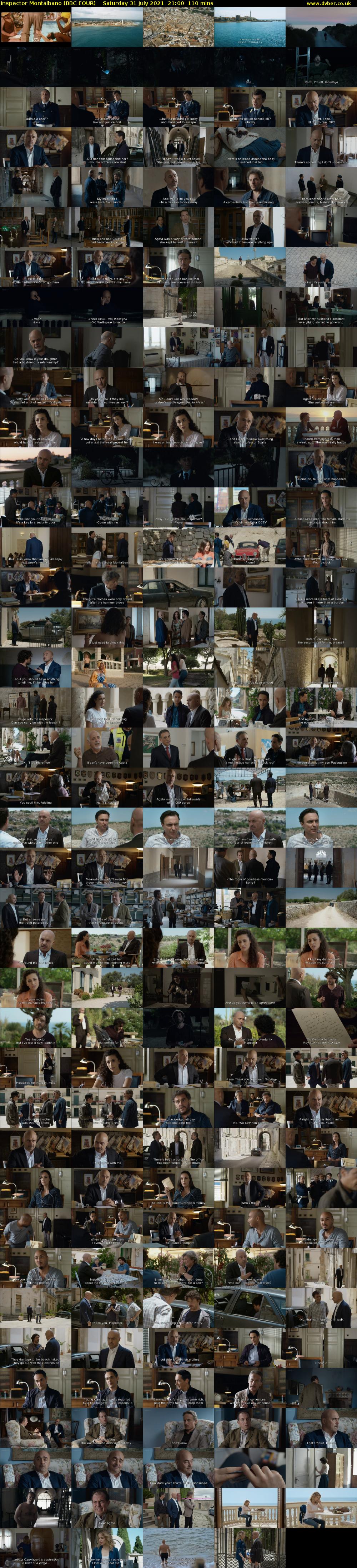 Inspector Montalbano (BBC FOUR) Saturday 31 July 2021 21:00 - 22:50