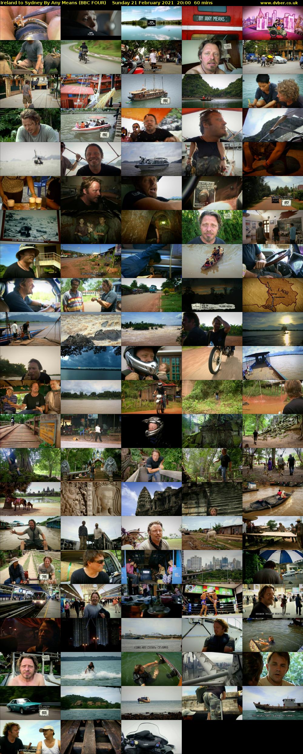 Ireland to Sydney By Any Means (BBC FOUR) Sunday 21 February 2021 20:00 - 21:00