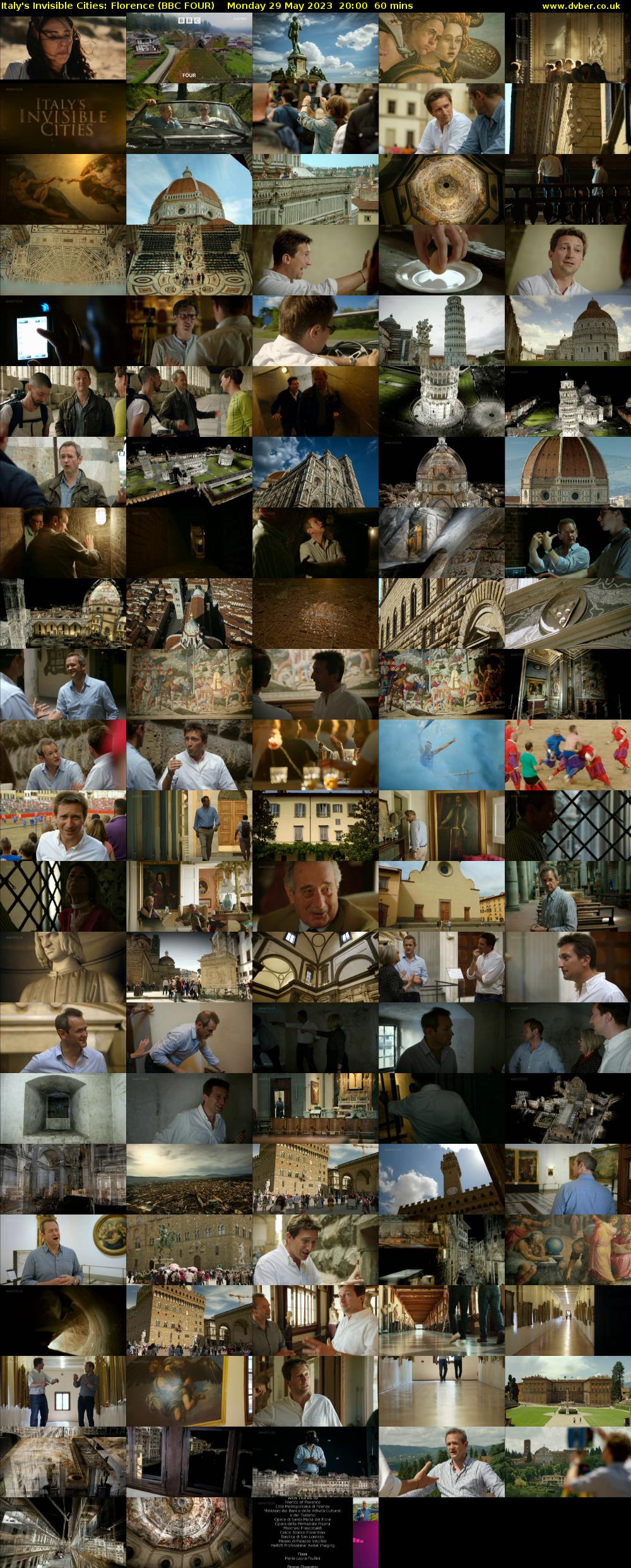 Italy's Invisible Cities: Florence (BBC FOUR) Monday 29 May 2023 20:00 - 21:00