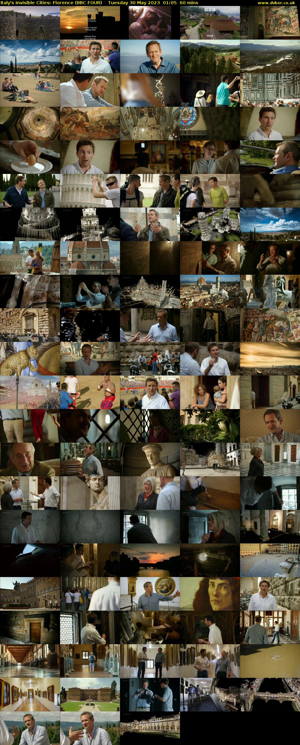 Italy's Invisible Cities: Florence (BBC FOUR) Tuesday 30 May 2023 01:05 - 02:05