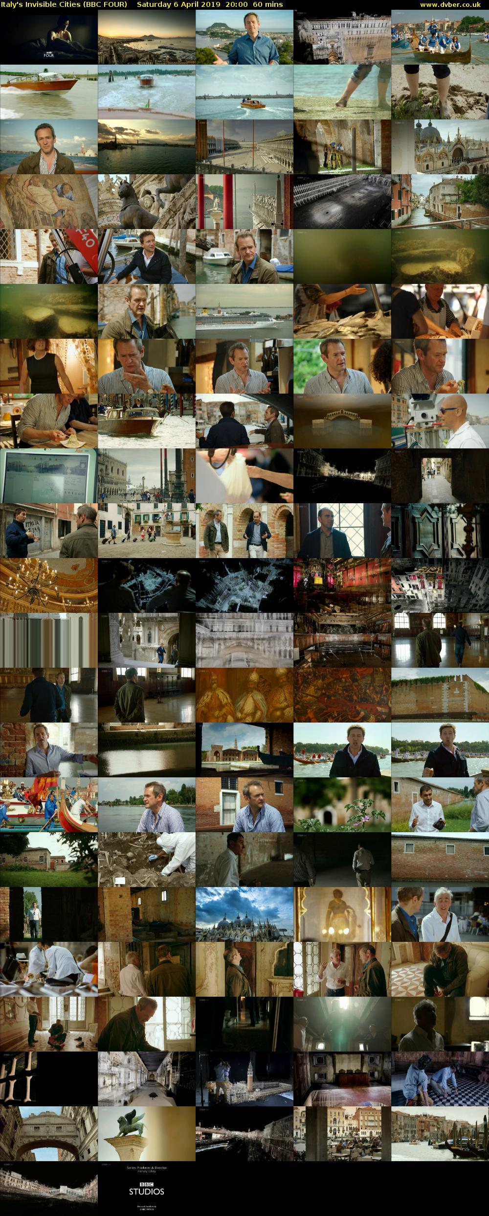 Italy's Invisible Cities (BBC FOUR) Saturday 6 April 2019 20:00 - 21:00