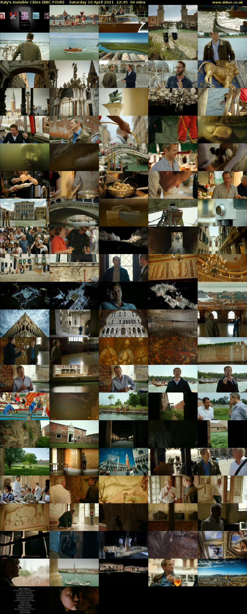 Italy's Invisible Cities (BBC FOUR) Saturday 10 April 2021 22:45 - 23:45